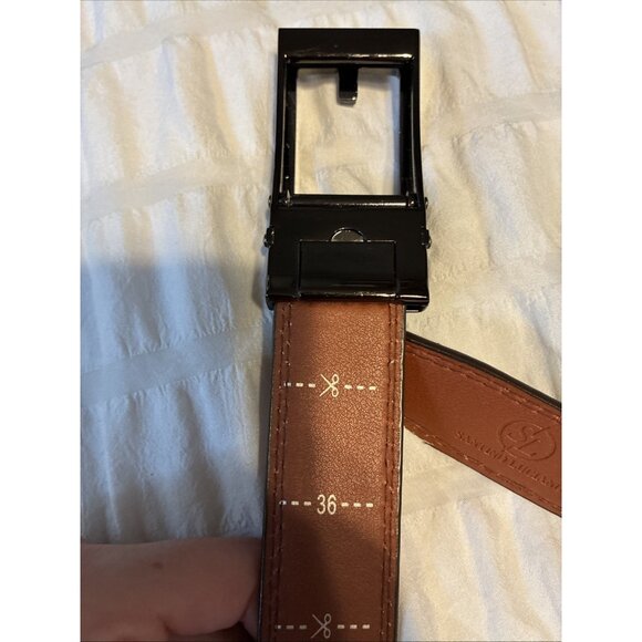 santino luciano Men’s brown belt Leather - Picture 7 of 7
